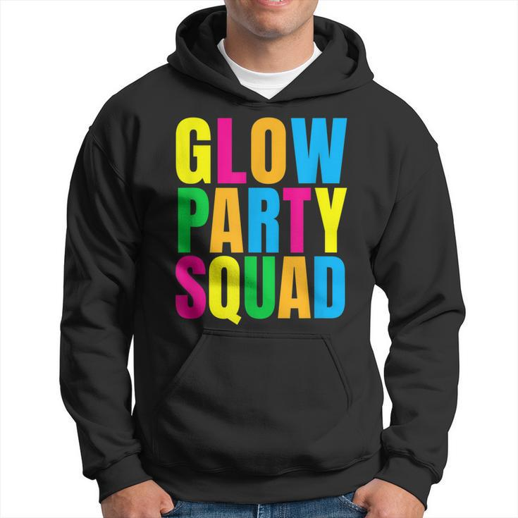 Glow Party Squad Birthday Glow Party Hoodie