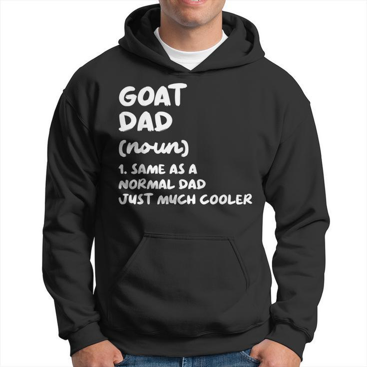 Goat Dad Definition Funny  Hoodie