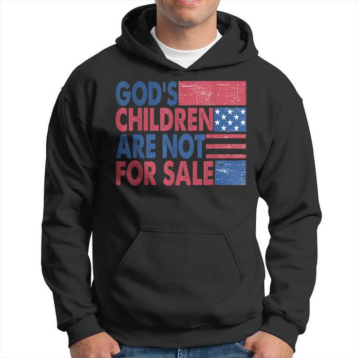 Gods Children Are Not For Sale Retro Trendy Quotes  Quotes Hoodie