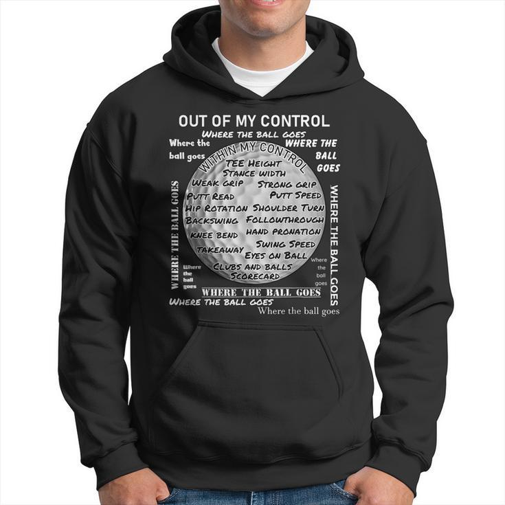 Golf Out Of My Control Hoodie