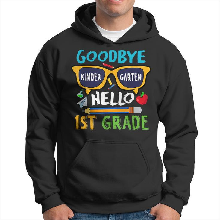 Goodbye Kindergarten Hello 1St Grade Girls 2023 Grad  Hoodie