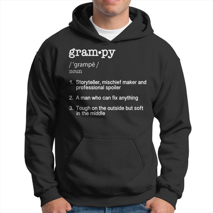 Grampy Definition T   Funny Fathers Day Gift Hoodie
