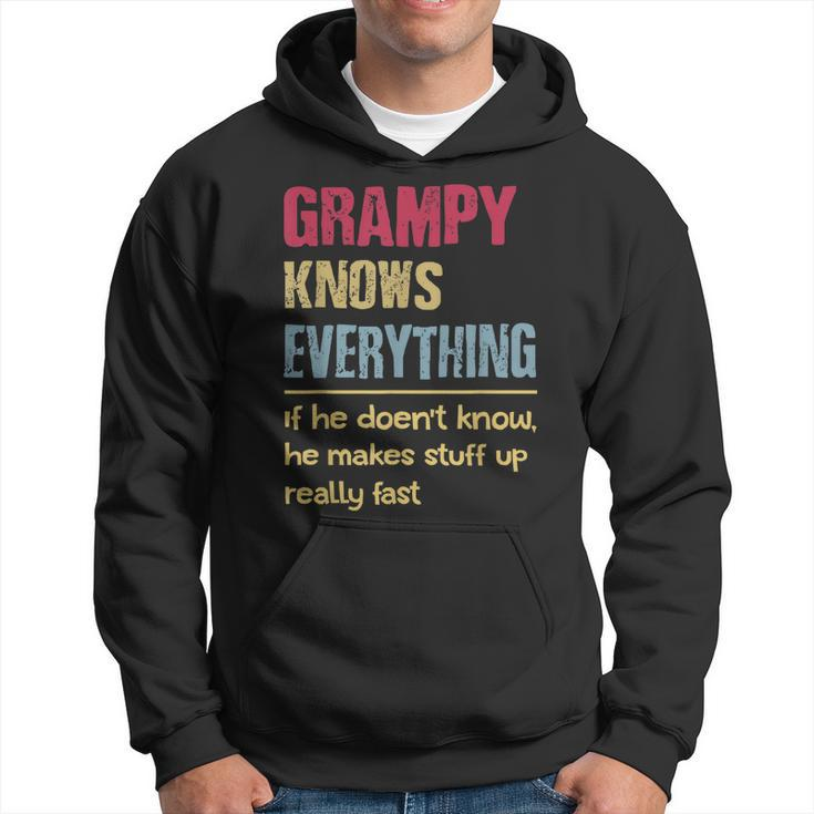Grampy Know Everything Grandpa Gifts  Hoodie