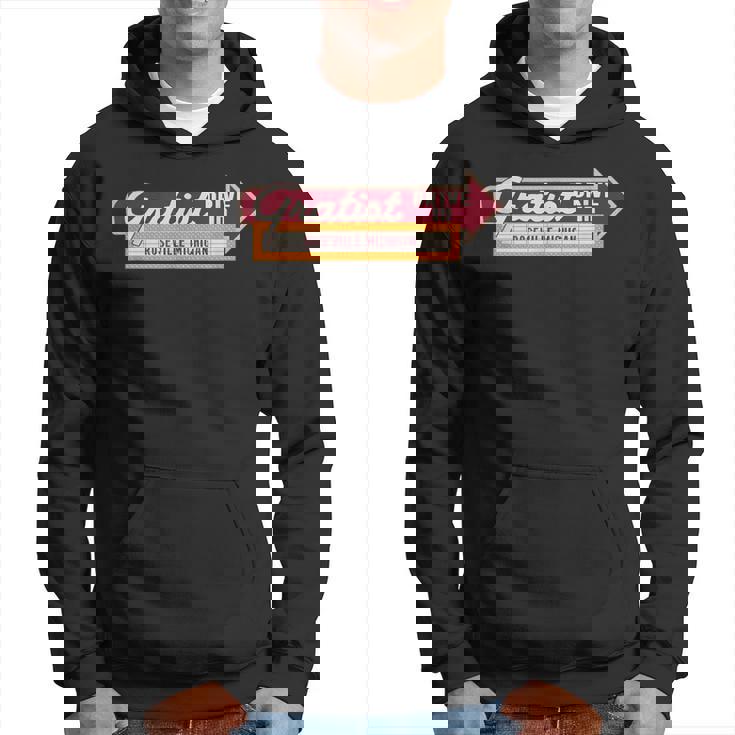 Gratiot Drive In Roseville Mi Hoodie