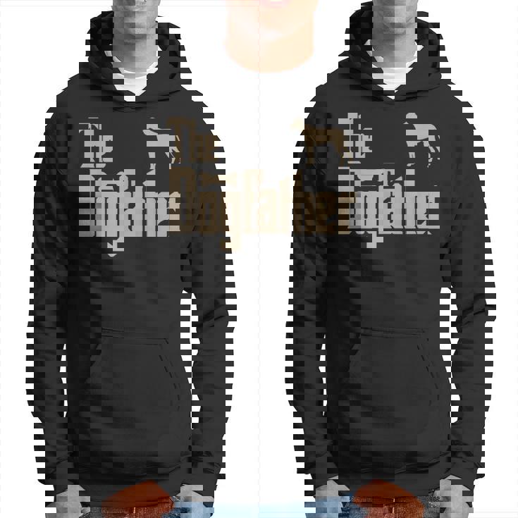 Great Dane Dog Lovers The Dogfather Men Hoodie