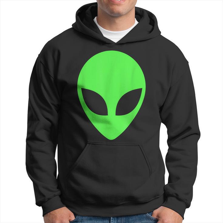 Green Alien Head Apparel 90'S Style Clothing Alien Hoodie | Mazezy