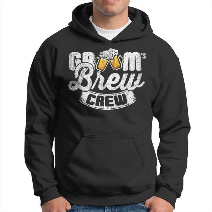 Grooms Brew Crew Groomsmen & Best ManHoodie