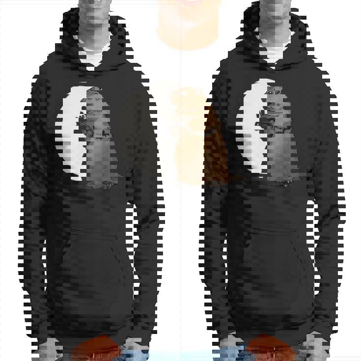Groundhog Day Shadow Puppet Hoodie