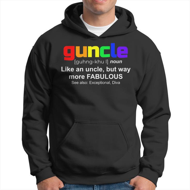 Guncle  - Gift For Gay Uncle  Lgbt Pride  Hoodie