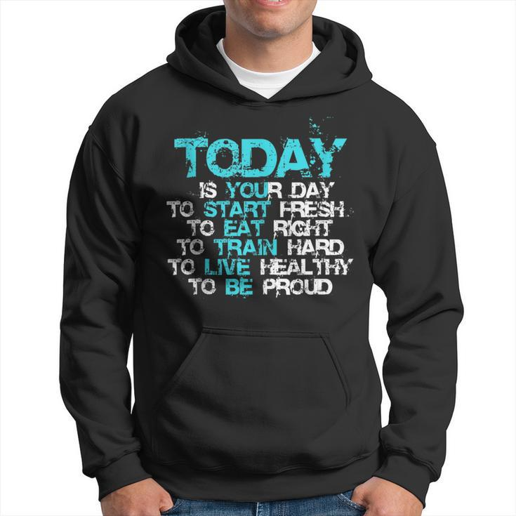 Gym Motivation Workout Quote Motivational Fitness Lover Gift Hoodie