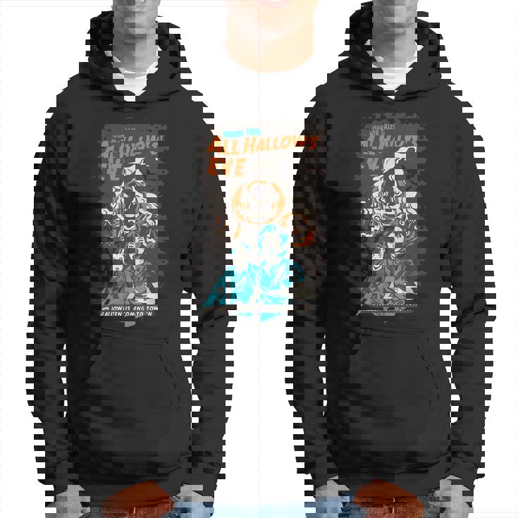 All Hallows Eve For Horror Tales Lovers Horror Hoodie All Hallows Eve For Horror Tales Lovers Horror Hoodie