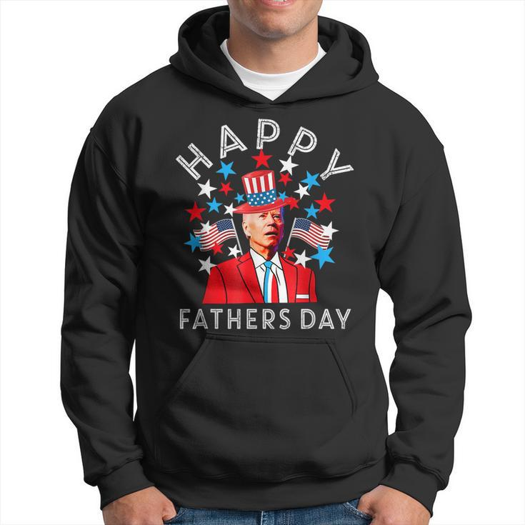 Happy Fathers Day Joe Biden 4Th Of July Memorial Hoodie