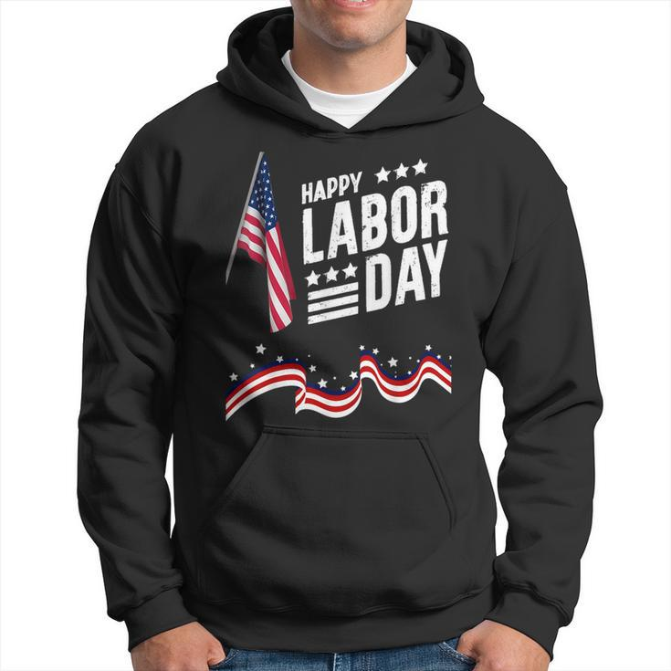 Happy Labor Day Graphic For American Workers Hoodie