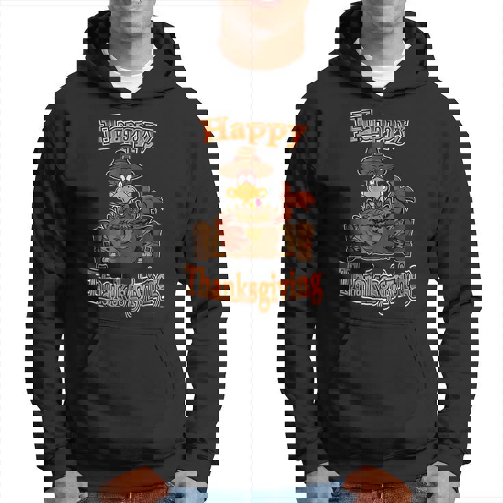 Happy Thankgiving Funny Turkey Party Gift Idea Gifts For Turkey Lovers Funny Gifts Hoodie