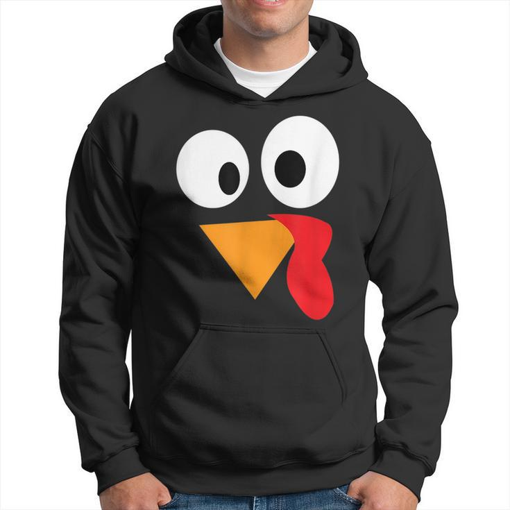 Happy Thanksgiving Funny Turkey Face Gifts For Turkey Lovers Funny Gifts Hoodie