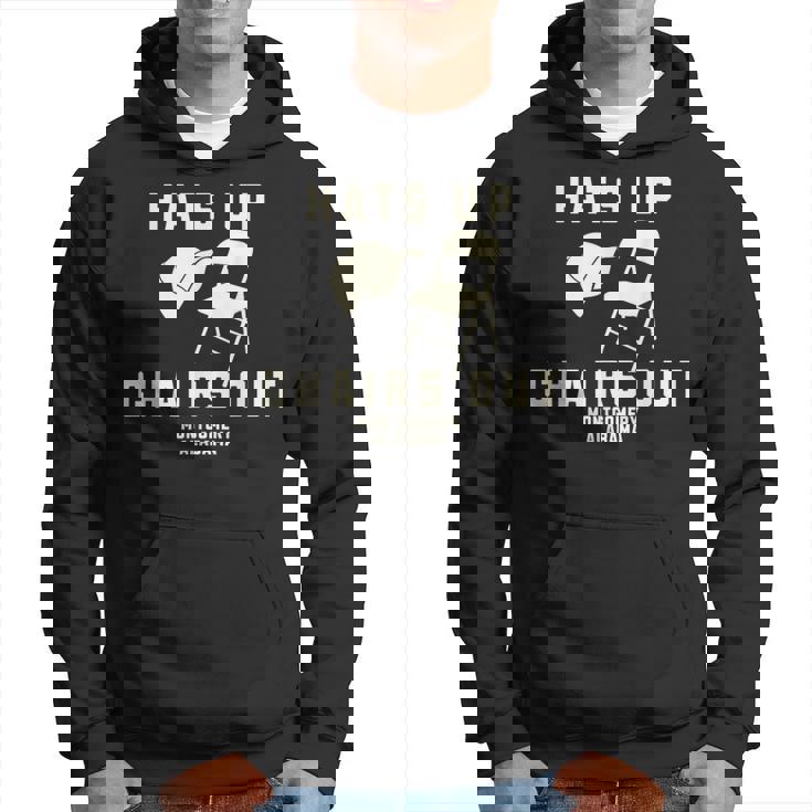 Hats Up Chairs Out Montgomery Alabama Riverboat Brawl Hoodie