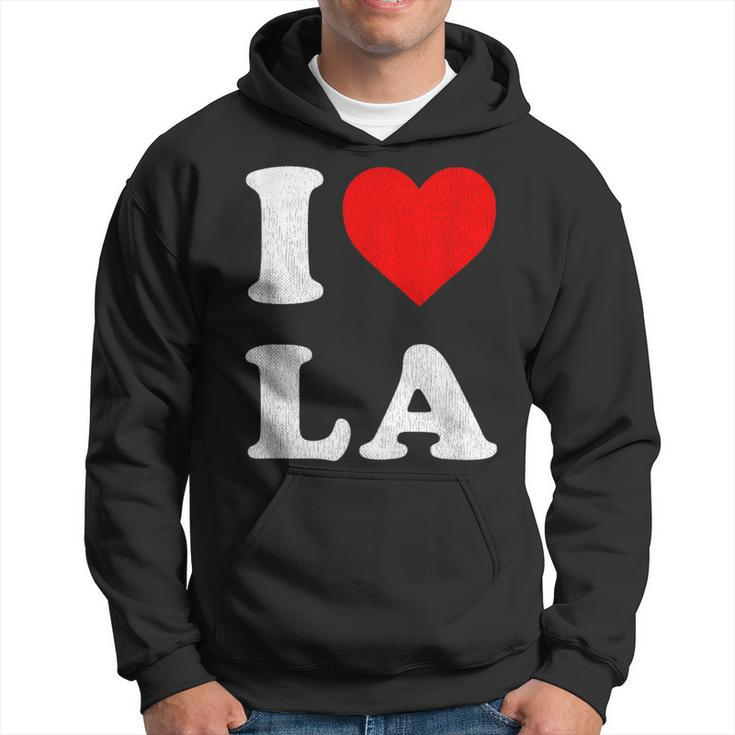 I Heart La Souvenir I Love Los Angeles Hoodie