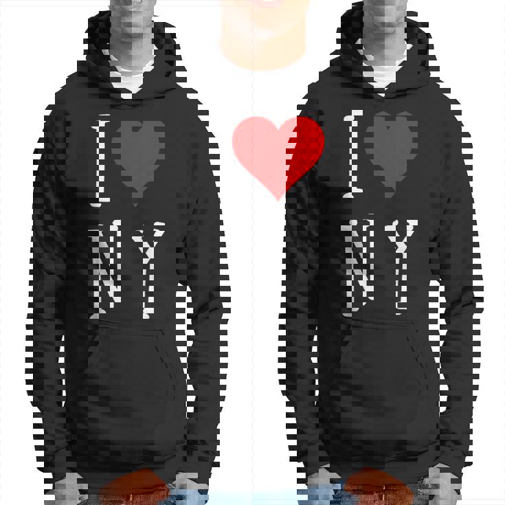 I Heart New York Souvenir I Love New York Souvenirs Hoodie