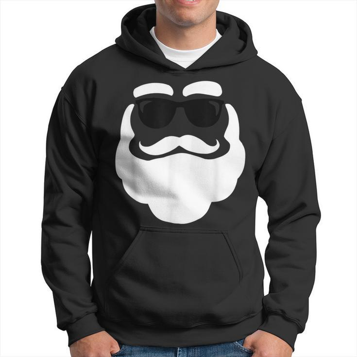 Hipster Santa Clause Funny Cool Sunglasses Santa Claus Hoodie