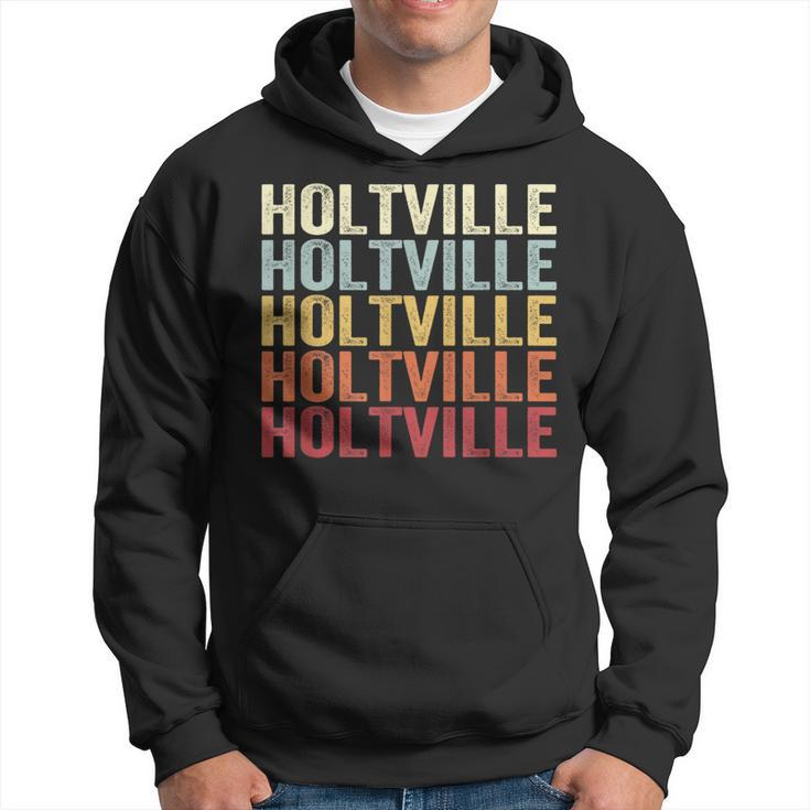 Holtville California Holtville Ca Retro Vintage Text Hoodie
