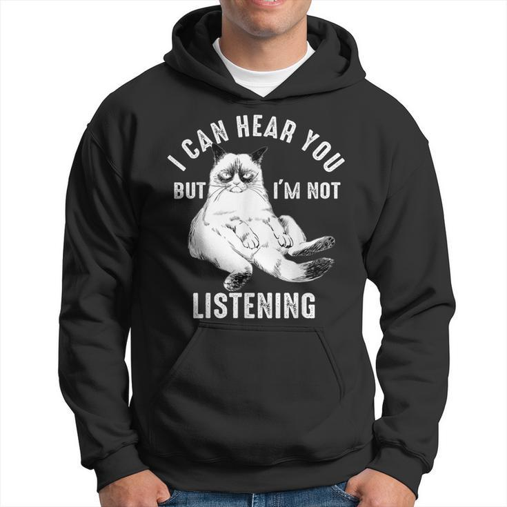 I Can Hear You But Im Not Listening Funny Hoodie
