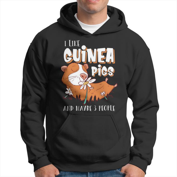 I Like Guinea Pigs And Maybe 3 People Design Rodent Lovers Hoodie