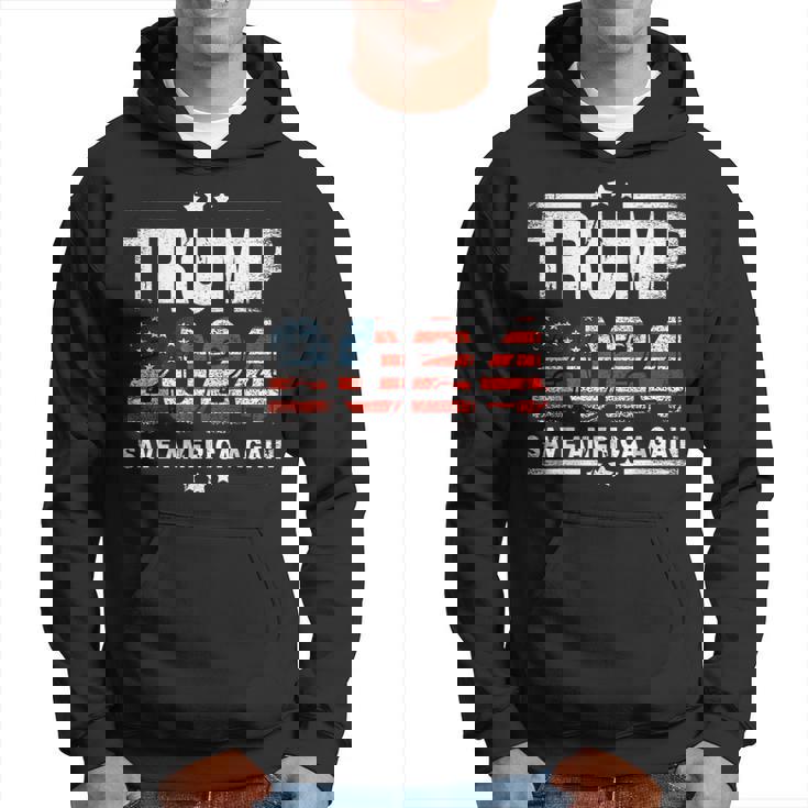 Ill Be Back Trump 2024 Vintage Donald Trump  Hoodie