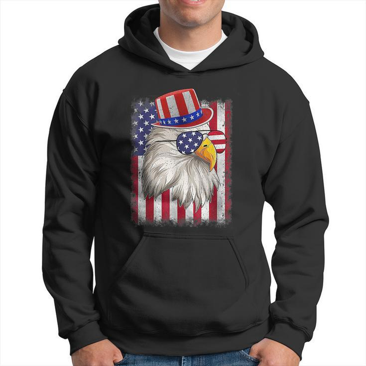 Independence Day Happy 4Th Of July Design Vintage Flag Hoodie