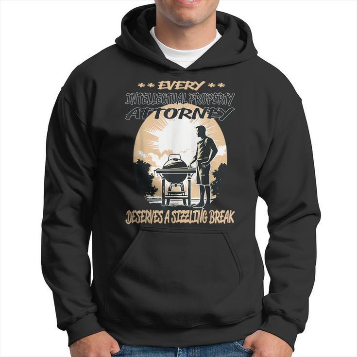 Intellectual Property Attorney Bbq Chef Or Grill Fun Hoodie