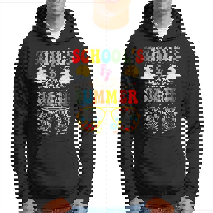 Is It Summer Break Yet Lunch Lady Last Day Of School Groovy Hoodie