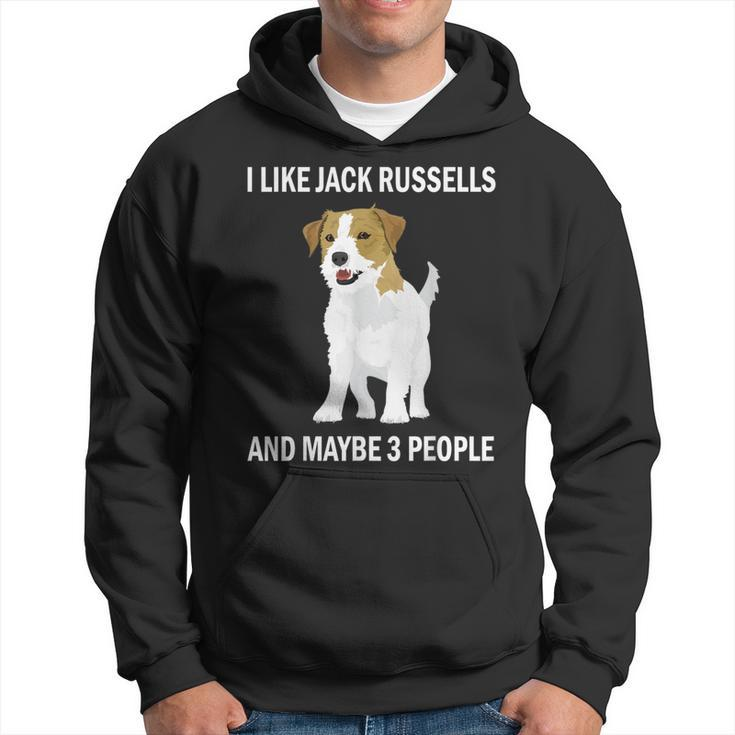 I Like Jack Russells Dog Owner Pets Lover Hoodie