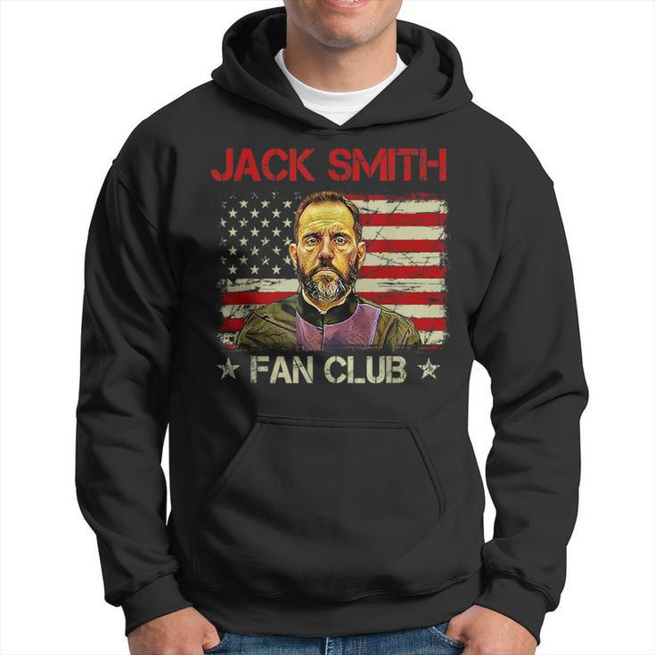 Jack Smith Fan Club Retro Usa Flag American Funny Political  Hoodie