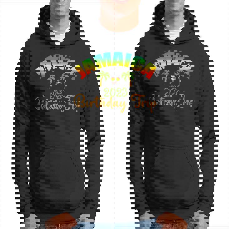 Jamaica Birthday Trip 2023 Matching Birthday Party Road Trip  Hoodie