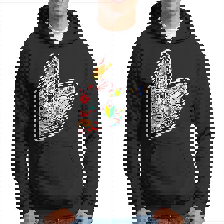 Japanese Domestic Market Car Jdm Wakaba Shoshinsha Leaf Hoodie