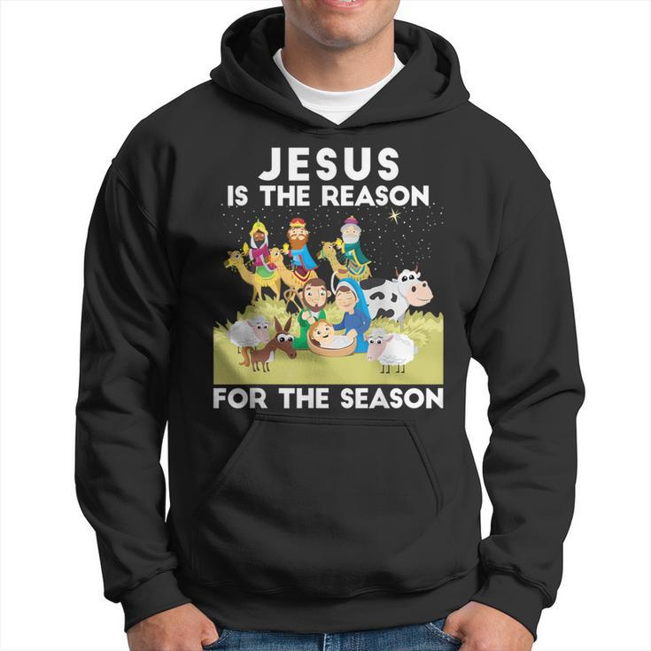 Jesus Is The Reason For The Season Faith In God Christmas Hoodie