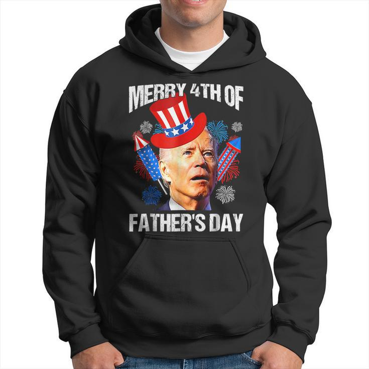Joe Biden Confused Merry 4Th Of Fathers Day Fourth Of July  Hoodie