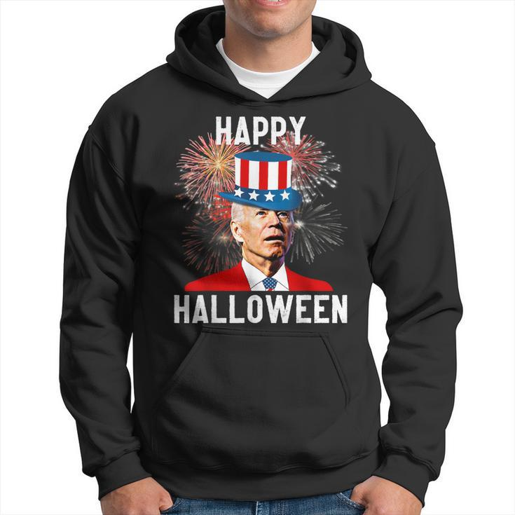 Joe Biden Happy Halloween For Funny 4Th Of July Hoodie