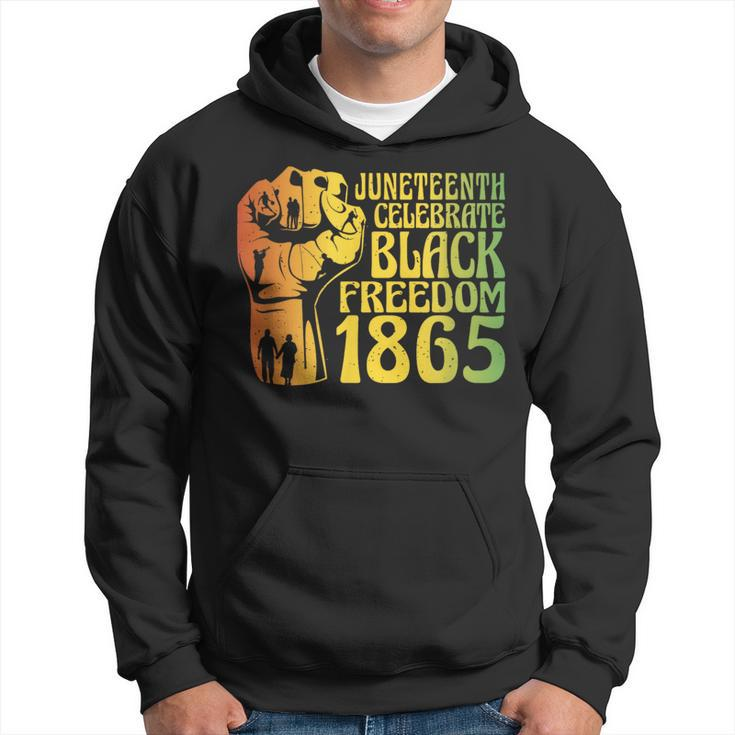 Junenth Celebrating Black Freedom 1865 - African American  Hoodie