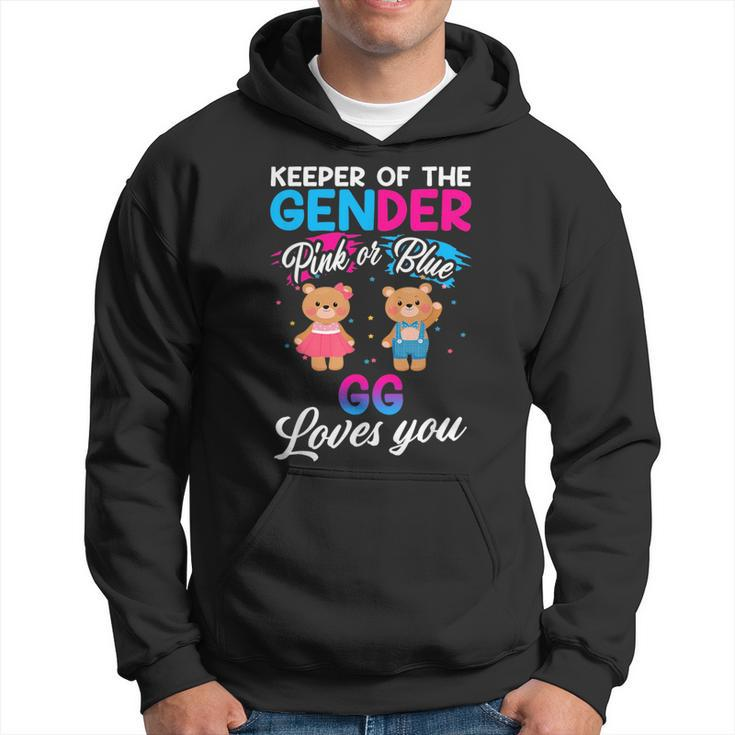 Keeper Of The Gender Pink Or Blue Gg Loves You Reveal  Hoodie