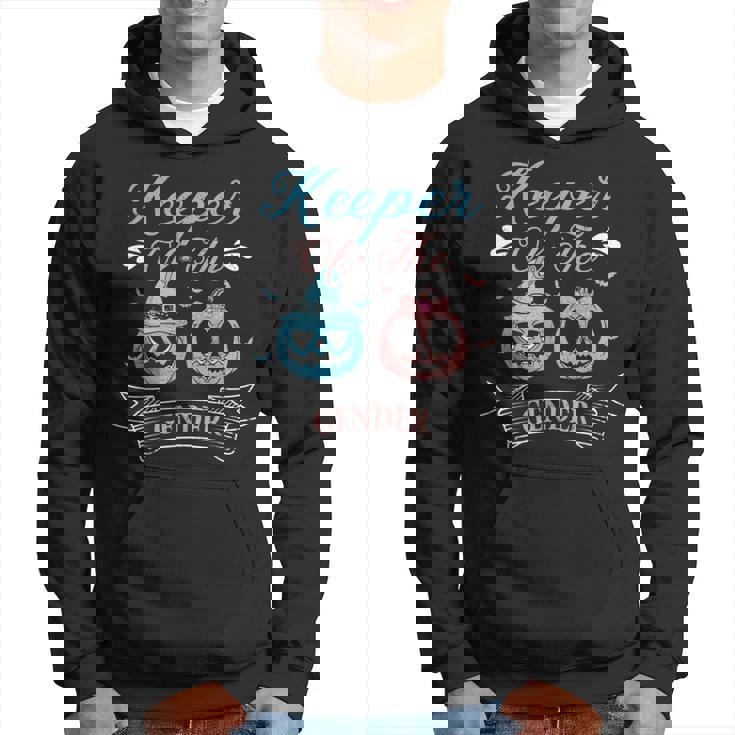 Keeper Of The Gender Pumpkin Thanksgiving Gender Reveal Hoodie