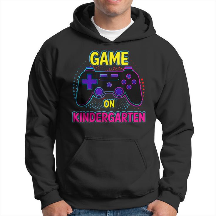 Kindergarten Funny Game On Back To School Video Gamer  Hoodie