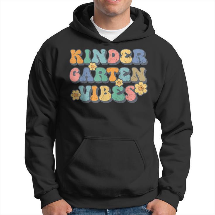 Kindergarten Vibes First Day Back To School Teacher Students Hoodie