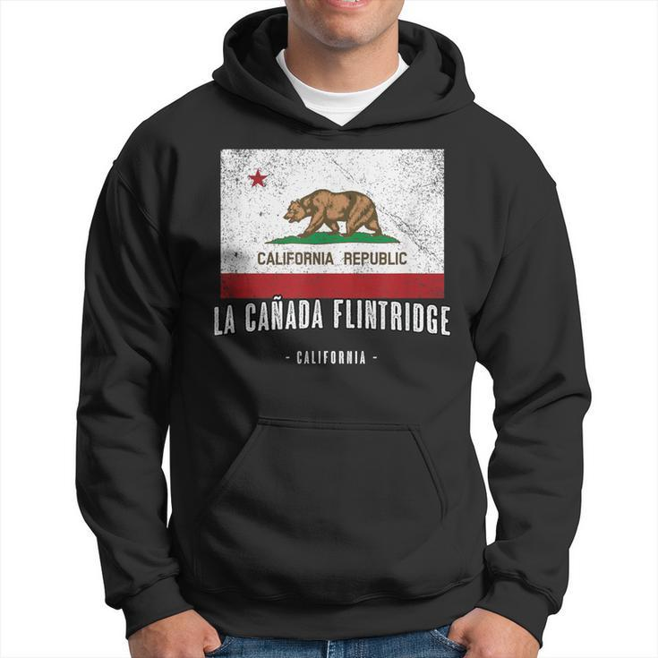 La Cañada Flintridge California City Souvenir Ca Flag Hoodie