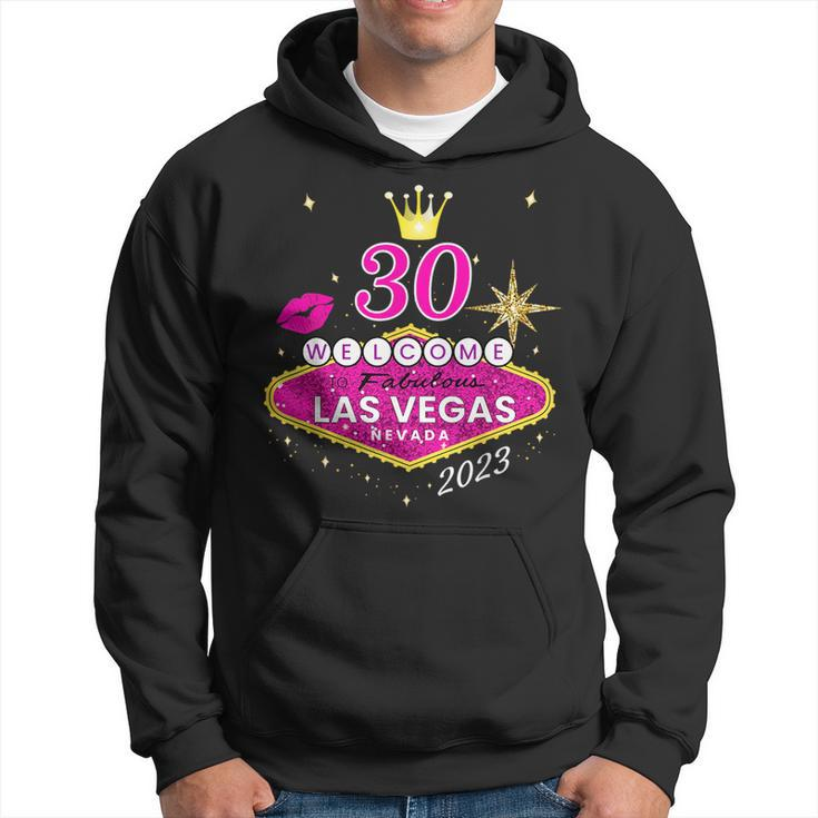 Las Vegas Girls Trip 2023  Vegas 30Th Birthday Squad Hoodie