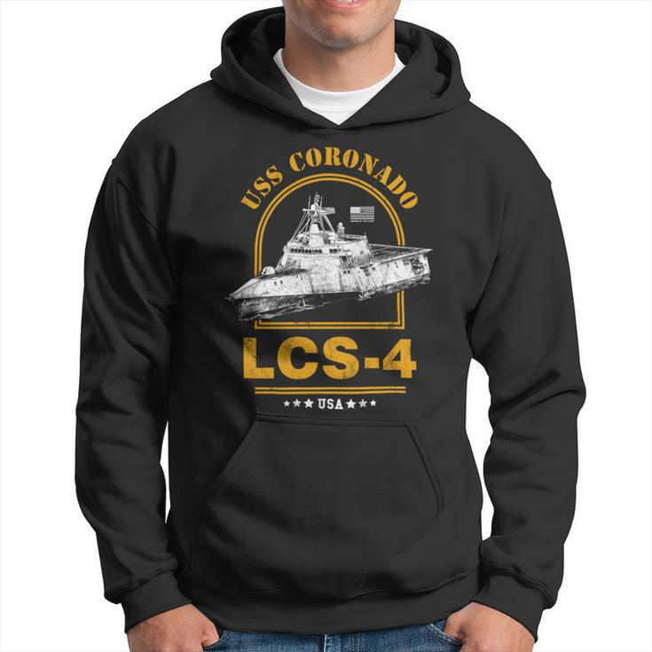 Lcs-4 Uss Coronado Hoodie
