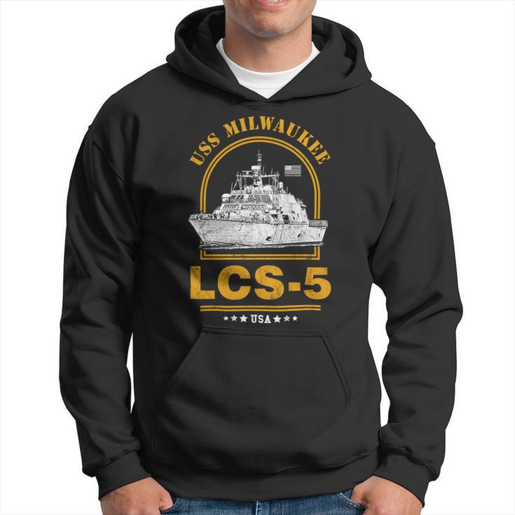 Lcs-5 Uss Milwaukee Hoodie