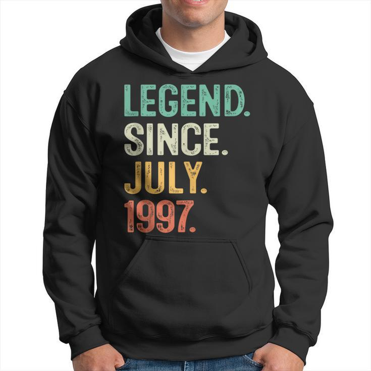 Legend Since July 1997 26Th Birthday Gifts 26 Years Old Men  Hoodie