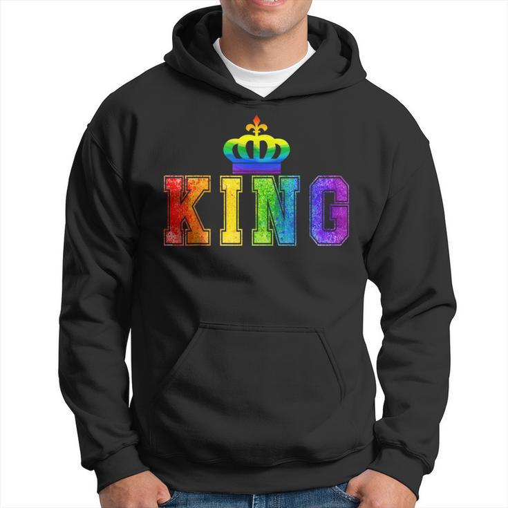 Lgbt Pride  Lesbian King Queen Matching  Gifts Hoodie