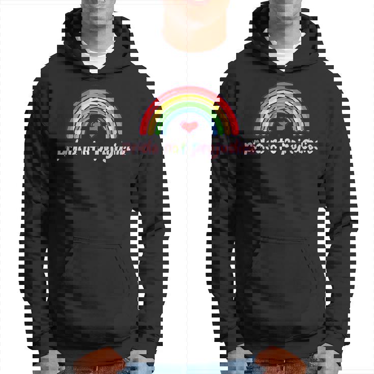 Lgbt Pride Pride Not Prejudice Hoodie