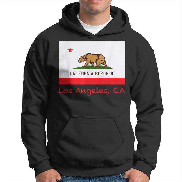 Los Angeles California Usa Flag Souvenir Hoodie